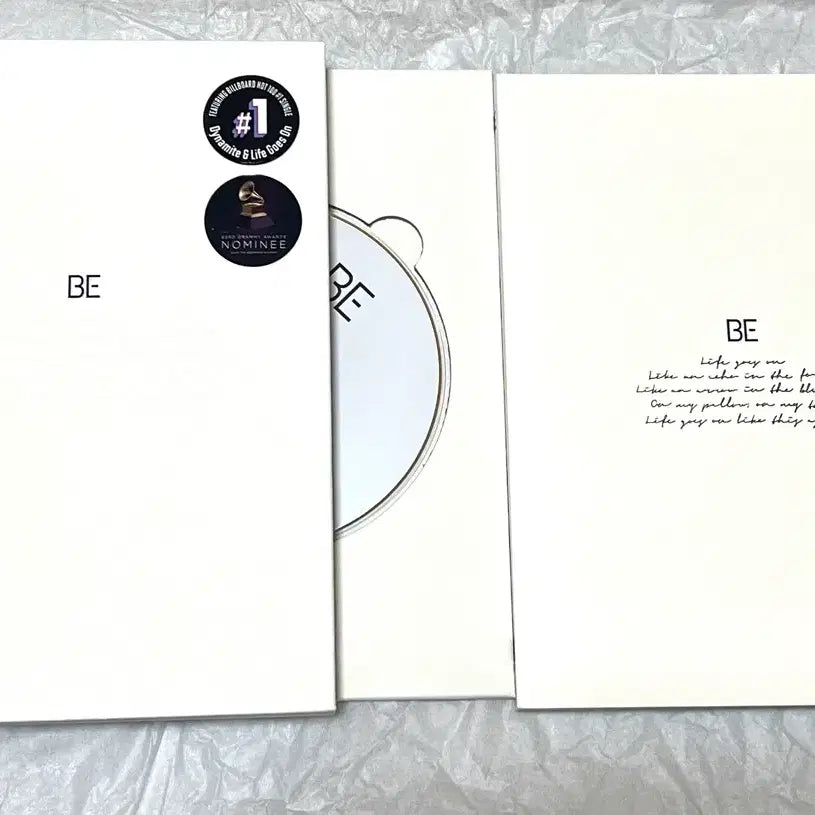 [BUNJANG] BTS BE Album / (포카O) 방탄소년단 BTS BE 앨범