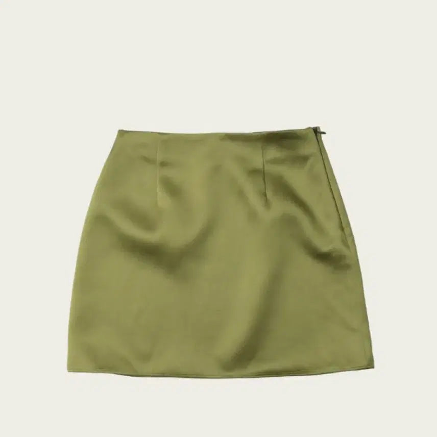 [BUNJANG] Ribbonbit Olive Mini Skirt / 리본빛 올리브 미니스커트