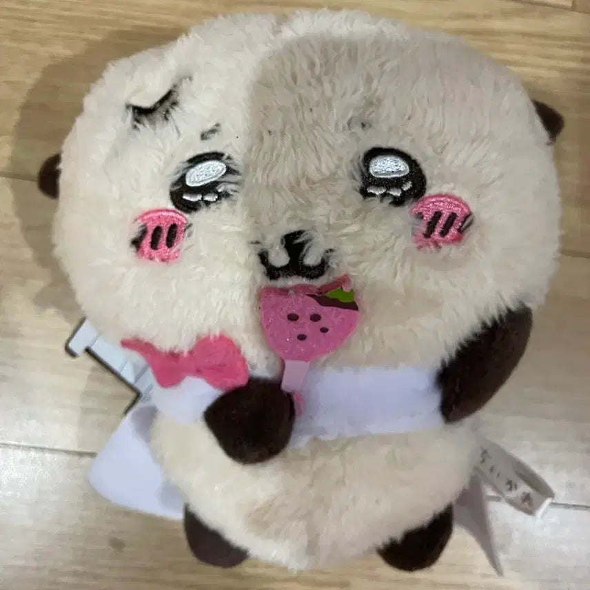 [BUNJANG] Chiikawa Strawberry Racco Plush / 치이카와 딸기랏코