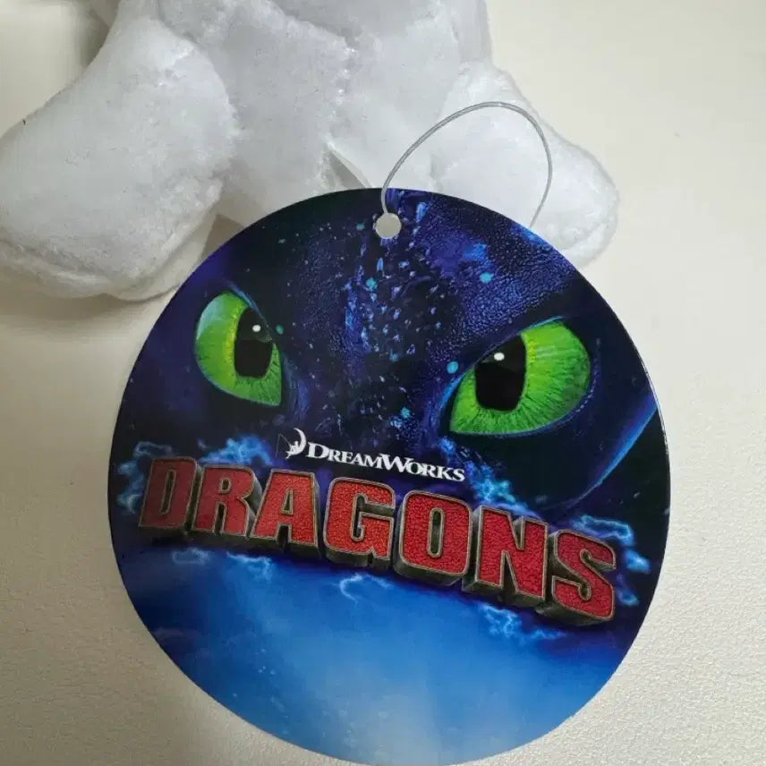 [BUNJANG] How to Train Your Dragon Light Fury Plush Doll / 드래곤 길들이기 라이트 퓨리 인형