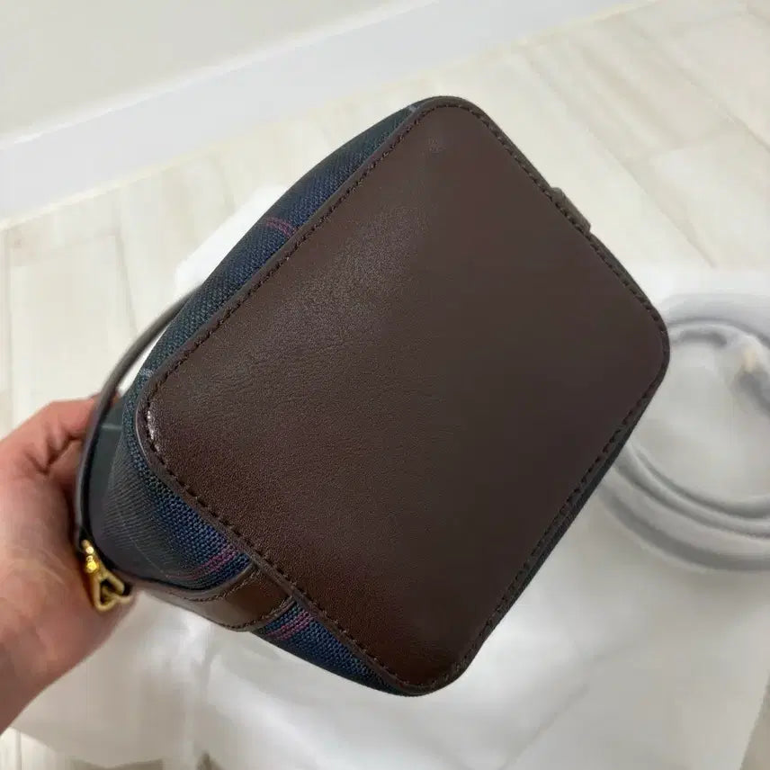 [BUNJANG] Beanpole Core Check Bag / 빈폴 코어 체크백(그린 색상)