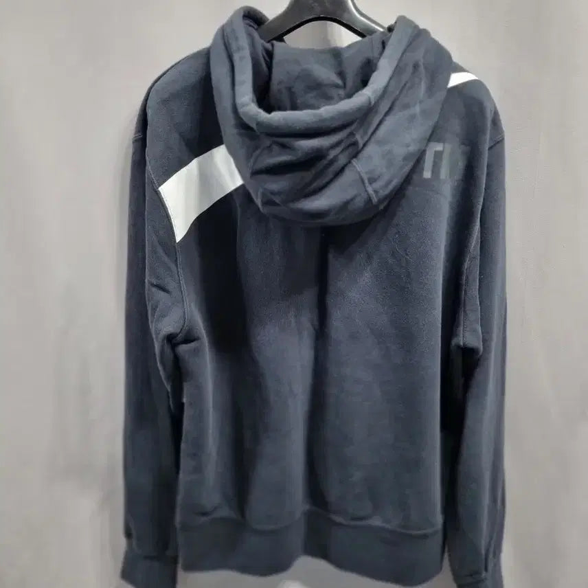 [BUNJANG] Nike Big Swoosh Hoodie Black/White M / 나이키 빅스우시 후드티 블랙/화이트 M