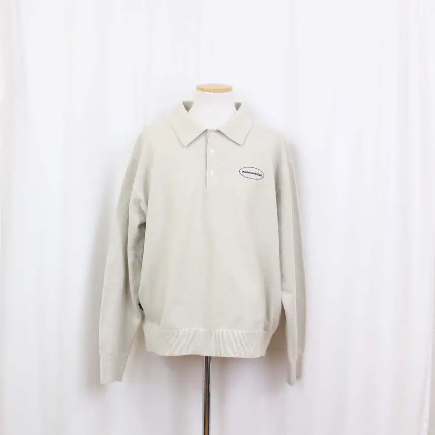 [BUNJANG] thisisneverthat Casual Collar Knit Top L / 디스이즈네버댓 정품 남성 캐쥬얼 카라 니트 L 상상샵