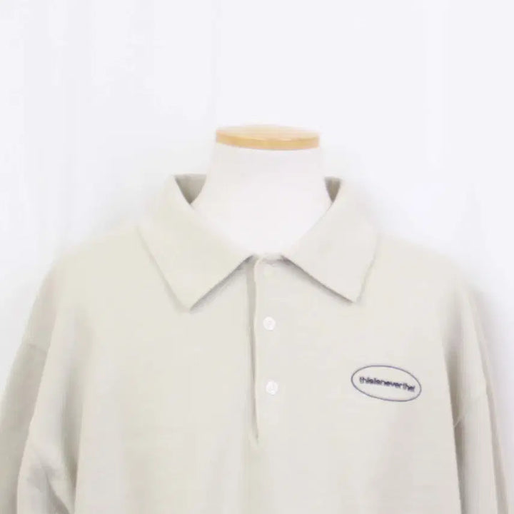 [BUNJANG] thisisneverthat Casual Collar Knit Top L / 디스이즈네버댓 정품 남성 캐쥬얼 카라 니트 L 상상샵