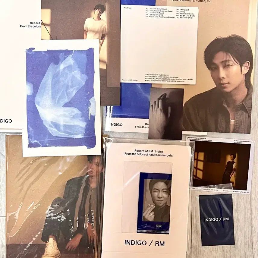 [BUNJANG] BTS RM Indigo Album with POB / (포카O)방탄 알엠 RM Indigo 앨범