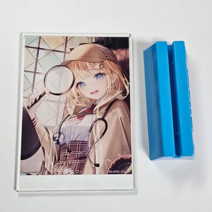 [BUNJANG] Hololive Watson Amelia Acrylic Board / 홀로라이브 왓슨 아멜리아 이치방 쿠지 아크릴 보드(발판 포함)