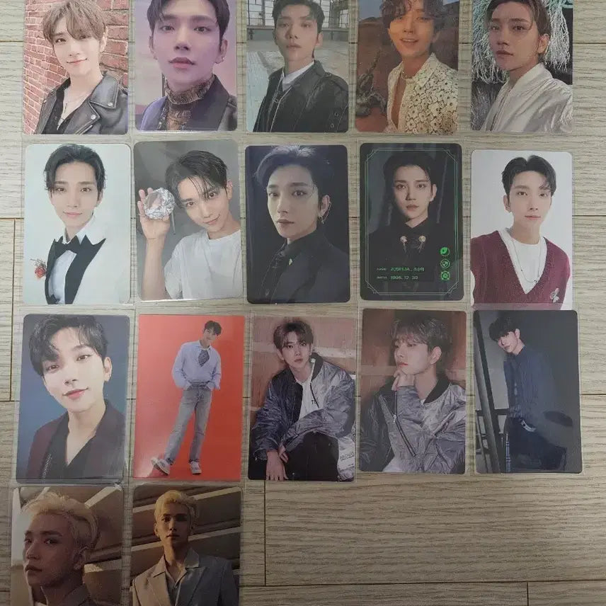 [BUNJANG] SEVENTEEN Joshua Photocard Bundle Set / 세븐틴 조슈아 포토카드 일괄