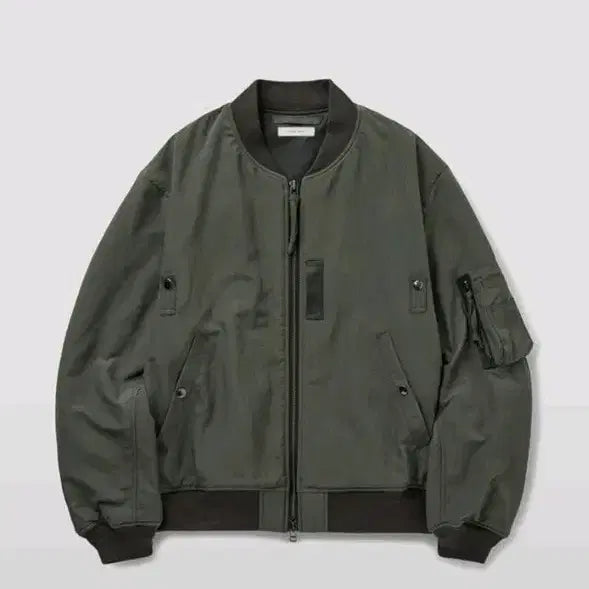 [BUNJANG] Union Blue MIL MA-1 Jacket [Khaki] M Size / 유니온 블루 MIL MA-1 JACKET [KHAKI] M사이즈