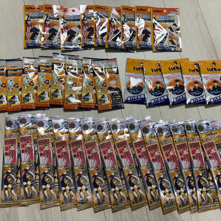 [BUNJANG] Haikyuu! Random Goods Bundle Set / [미개봉/랜덤깡]하이큐 굿즈 총 37개 일괄