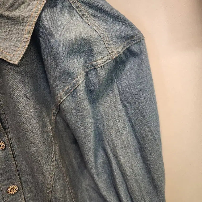 [BUNJANG] Olive Des Olive Denim Maxi Dress S / 올리브데올리브 데님 맥시원피스 S