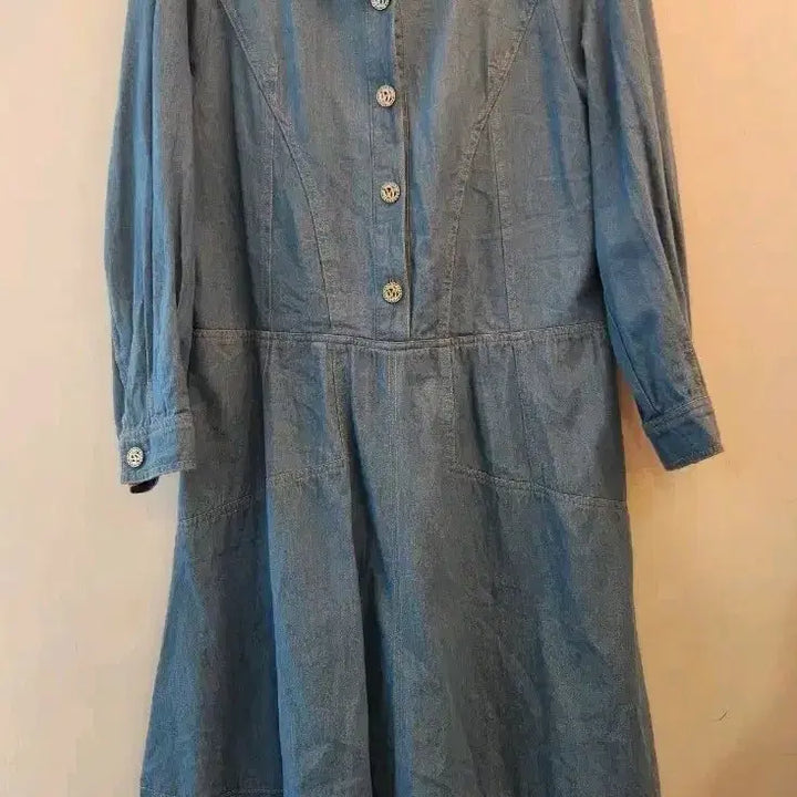 [BUNJANG] Olive Des Olive Denim Maxi Dress S / 올리브데올리브 데님 맥시원피스 S