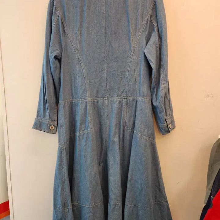 [BUNJANG] Olive Des Olive Denim Maxi Dress S / 올리브데올리브 데님 맥시원피스 S