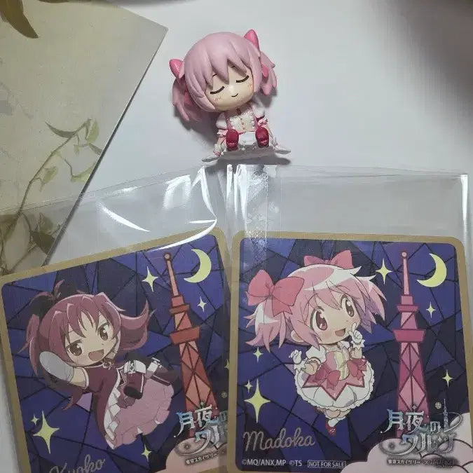 [BUNJANG] Puella Magi Madoka Magica Tokyo Skytree &amp; Kubok Gacha Bundle Set / 일괄)마마마 도쿄 스카이트리,꾸벅 가챠