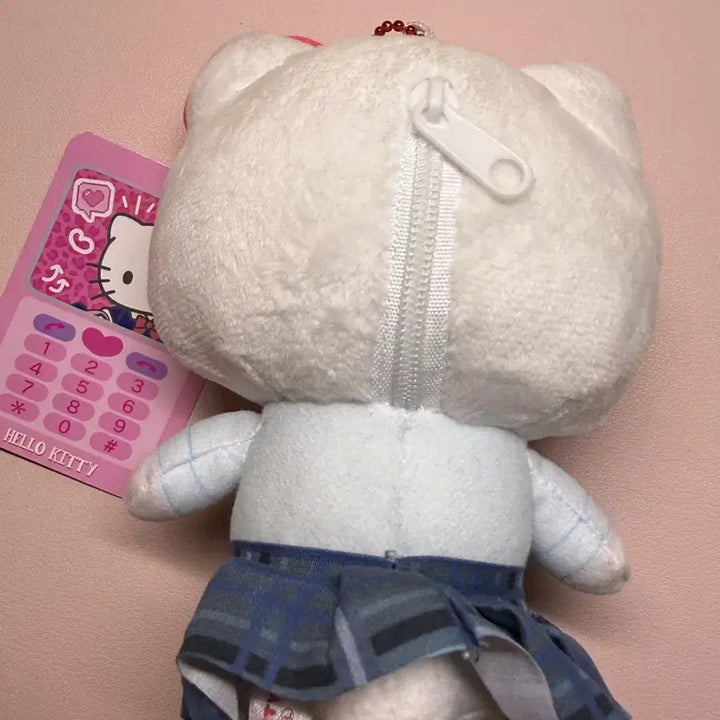 [BUNJANG] Sanrio Hello Kitty Gyaru School Uniform Wink Doll Keychain / 할인) 산리오 헬로키티 갸루 교복 윙크 인형 키링
