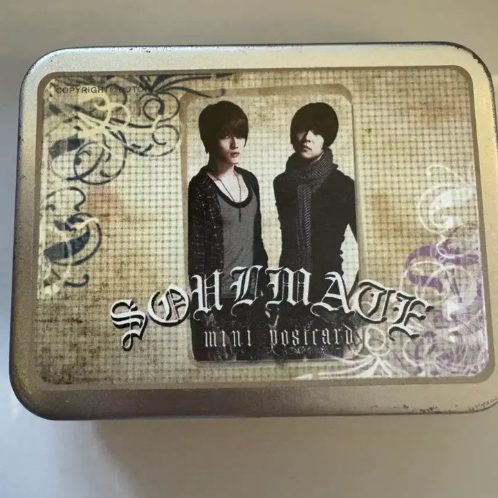 [BUNJANG] Kim Jaejoong &amp; Park Yoochun Soulmate Tin Case Set / 김재중 박유천 Soulmate 틴케이스세트