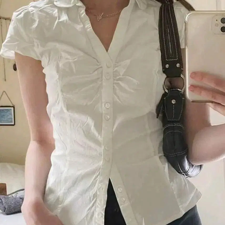 [BUNJANG] Ablly Short Sleeve Shirt / 에이블리 반팔셔츠 팔아용 무신사에이블리반팔셔츠셔츠