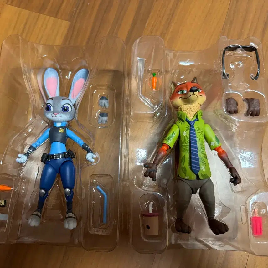 [BUNJANG] Zootopia Action Figure Full Box (Unsealed) / 주토피아 액션 피규어 풀박스 (단순 개봉품)