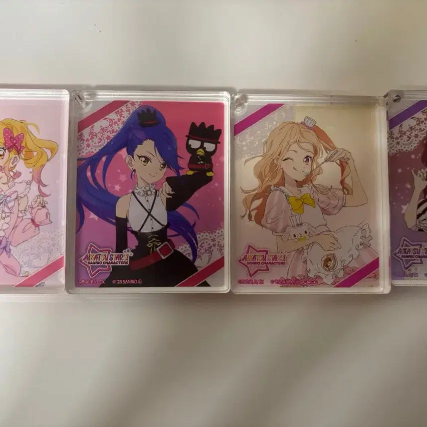 [BUNJANG] Aikatsu Stars Acrylic Standee / 아이카츠 스타즈 사각 아크릴 노블아트 S4 판매