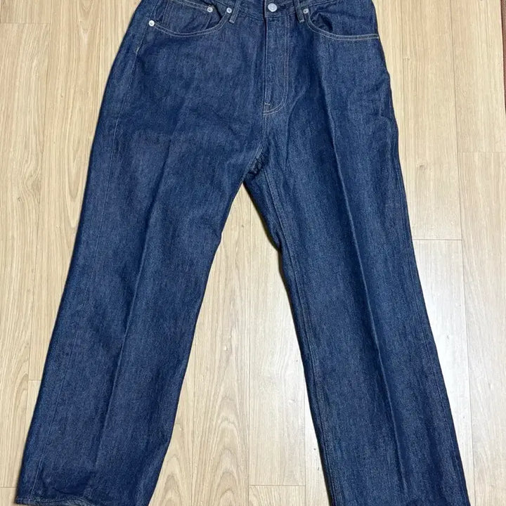 [BUNJANG] Auralee Hard Twist 5P Straight Jeans / 오라리 하드트위스트 5p 스트레이트 32 사이즈