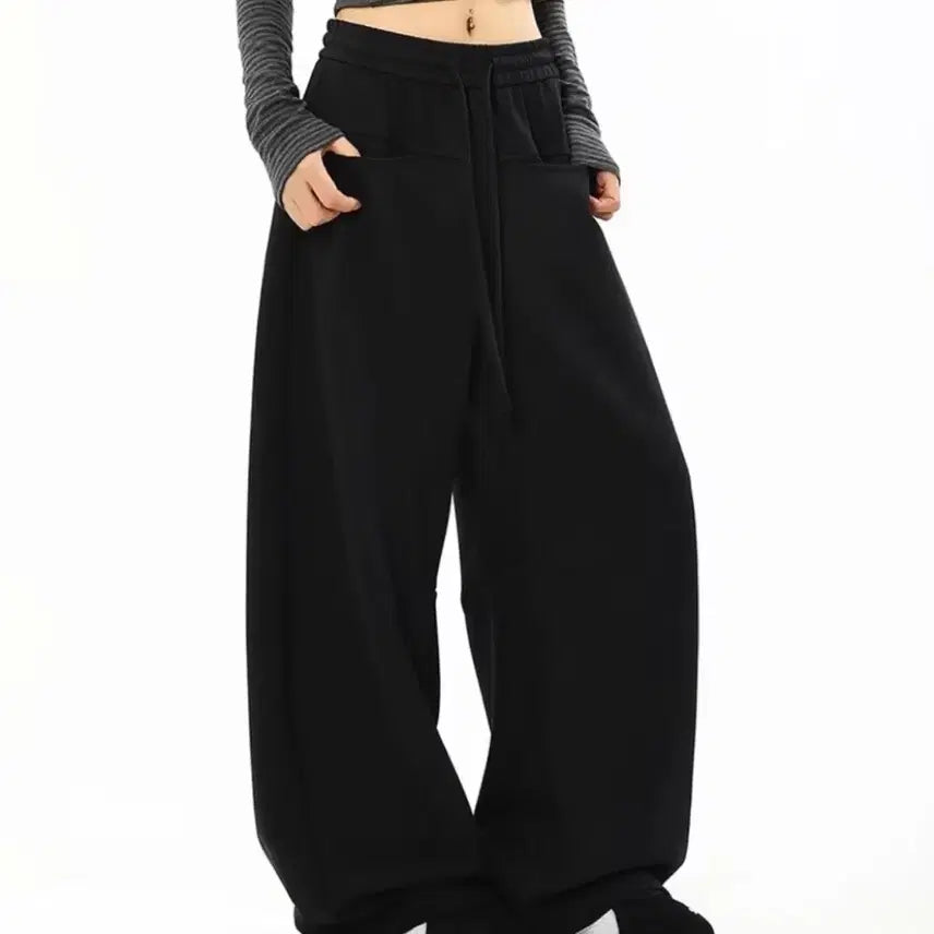[BUNJANG] Casual Wide Pants / 캐주얼 와이드 팬츠