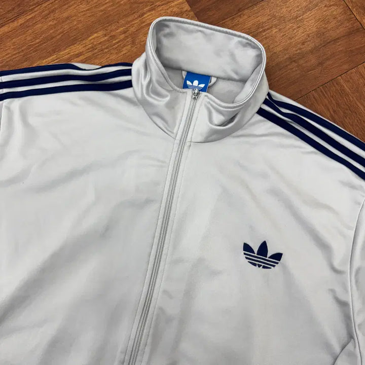 [BUNJANG] Adidas Firebird Track Top Jacket / 115~120 아디다스 해외판 네이비/밝은그레이 파이어버드  트랙탑 져지
