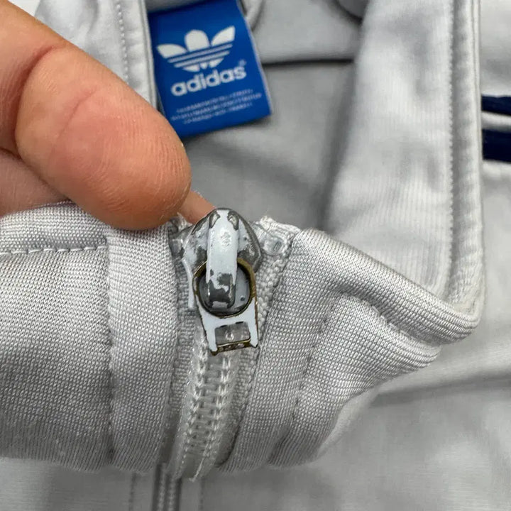 [BUNJANG] Adidas Firebird Track Top Jacket / 115~120 아디다스 해외판 네이비/밝은그레이 파이어버드  트랙탑 져지