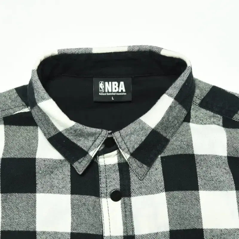 [BUNJANG] Vintage NBA Checkered Shirt (Men&
