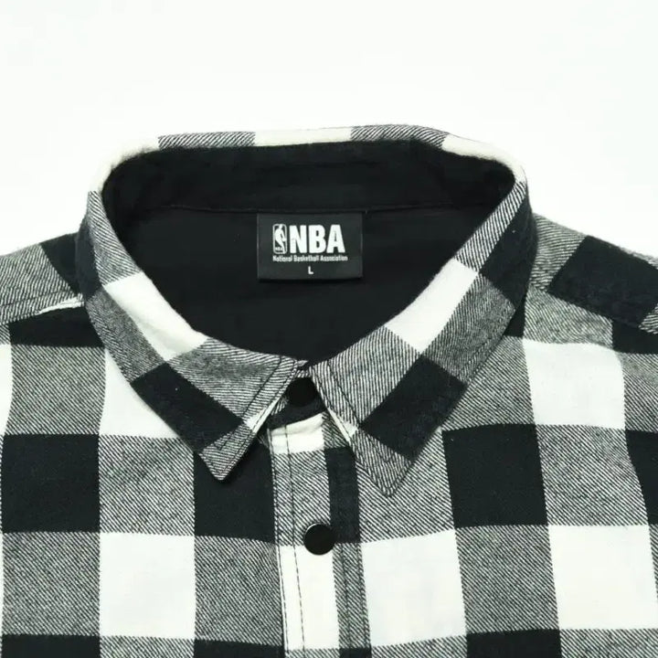 [BUNJANG] Vintage NBA Checkered Shirt (Men&