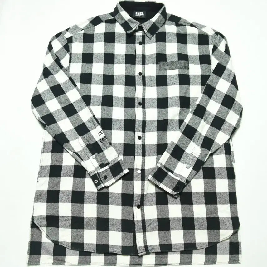 [BUNJANG] Vintage NBA Checkered Shirt (Men&