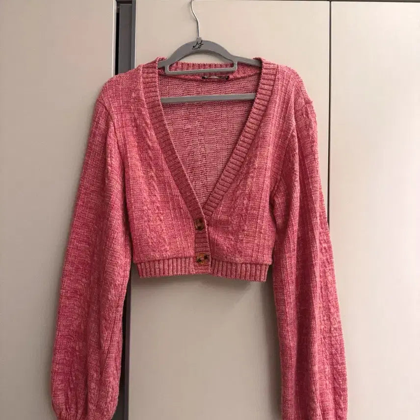 [BUNJANG] ZARA Crop Knit Cardigan / 자라 크롭 니트 가디건