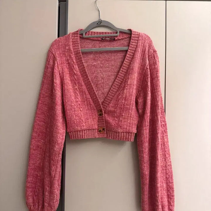 [BUNJANG] ZARA Crop Knit Cardigan / 자라 크롭 니트 가디건