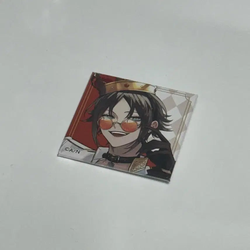 [BUNJANG] Luxiem Mysta Rias Square Can Badge / 니지산지 럭시엠 미스타 리아스 사각 캔뱃지
