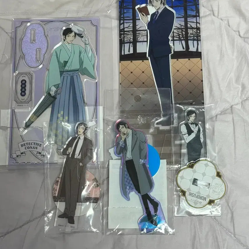 [BUNJANG] Detective Conan Takaaki Morofushi Acrylic Stand Bundle Set / 명탐정코난 카페 모로후시 타카아키 아크릴 일괄
