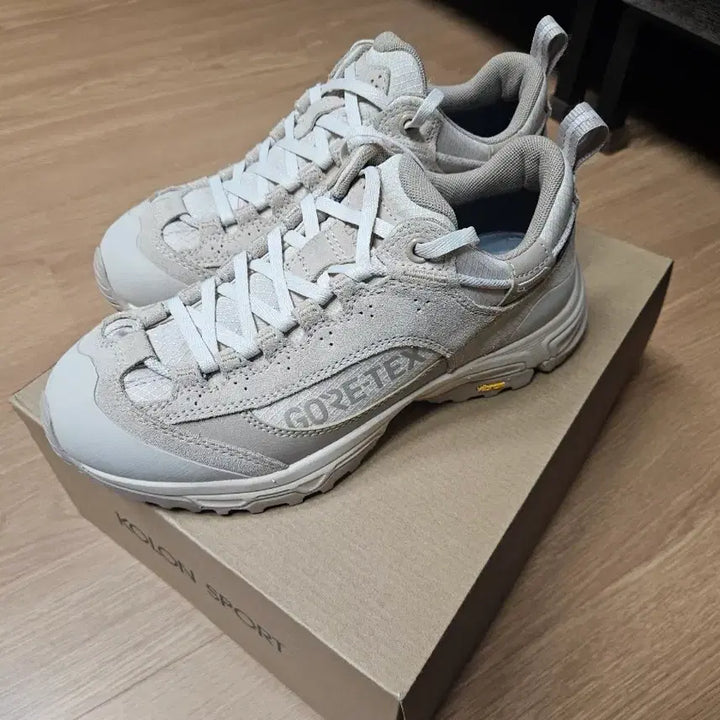 [BUNJANG] Kolon Sport Move GTX Hiking Boots - Beige (245mm) / 코오롱 무브 베이지색 245 등산화 트레킹화