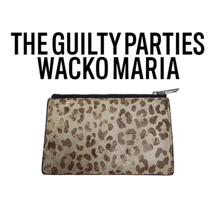[BUNJANG] Wacko Maria Porter Leopard Wallet / [OS] WACKOMARIA 와코마리아 포터 지갑