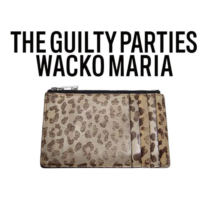 [BUNJANG] Wacko Maria Porter Leopard Wallet / [OS] WACKOMARIA 와코마리아 포터 지갑