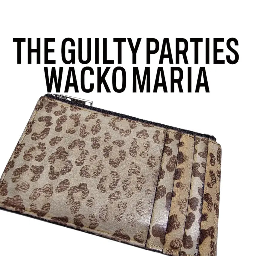 [BUNJANG] Wacko Maria Porter Leopard Wallet / [OS] WACKOMARIA 와코마리아 포터 지갑