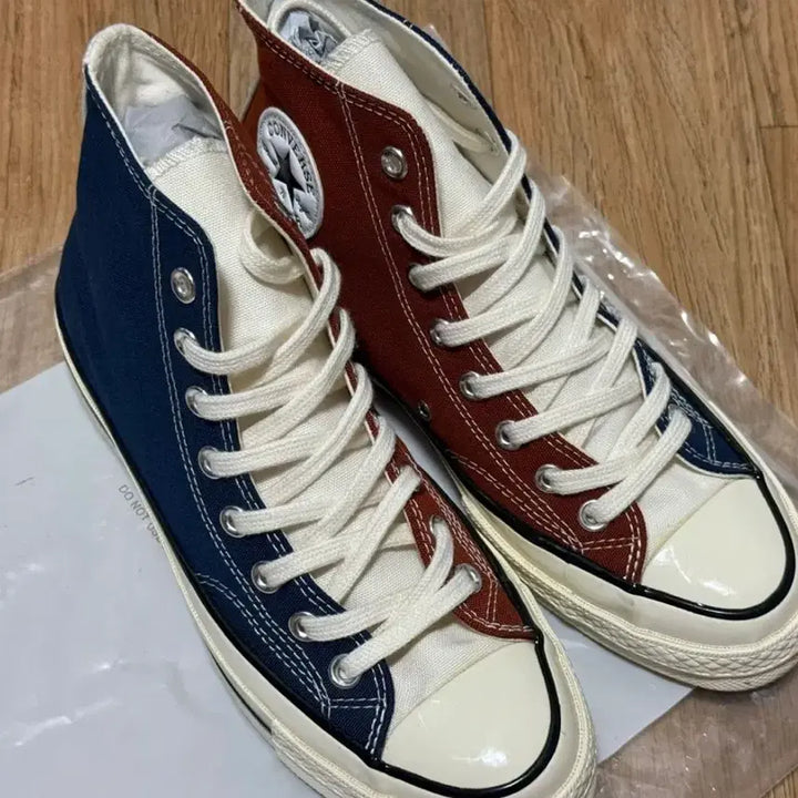 [BUNJANG] Converse Chuck 70 High Midnight Navy/Brown Sneakers / 컨버스 척 70 하이 미드나잇 네이비 / 브라운