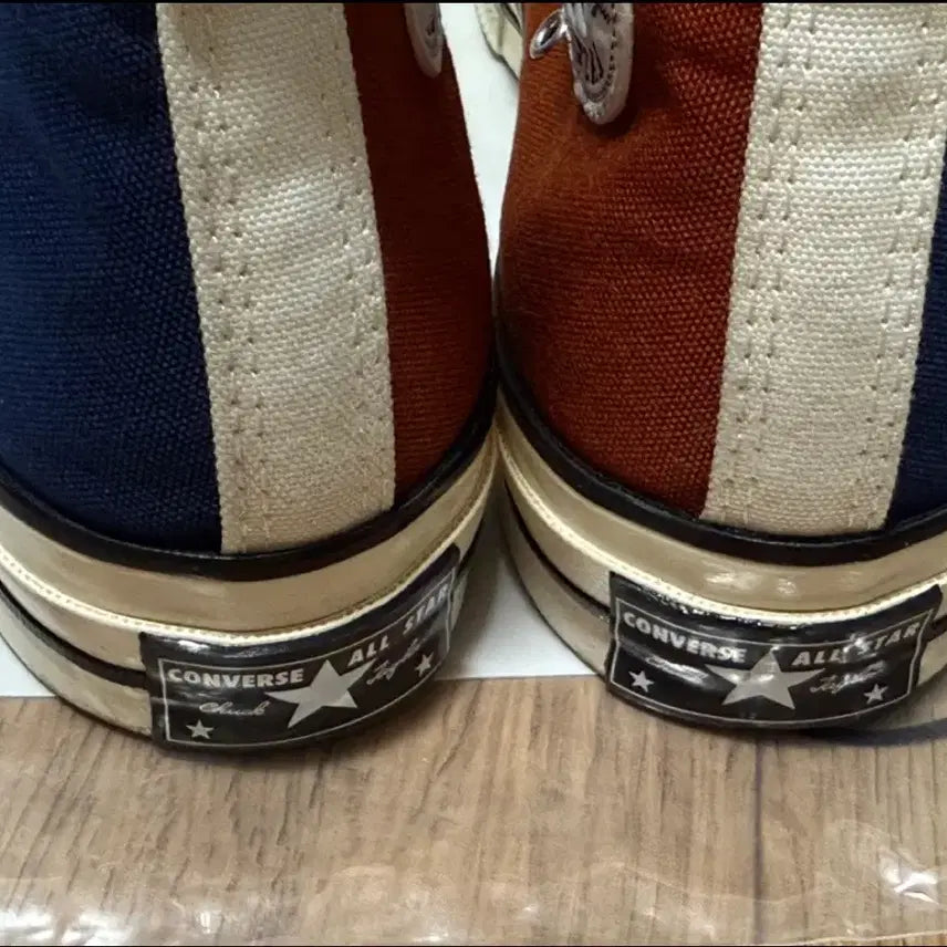 [BUNJANG] Converse Chuck 70 High Midnight Navy/Brown Sneakers / 컨버스 척 70 하이 미드나잇 네이비 / 브라운