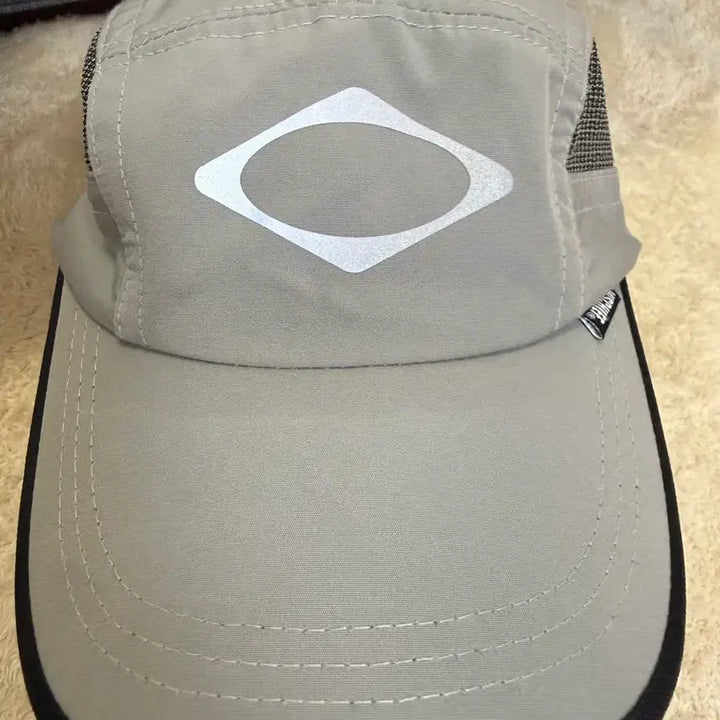 [BUNJANG] Mischief Rhombus Running Cap / 미스치프 롬버스 러닝 캡 카키 그레이