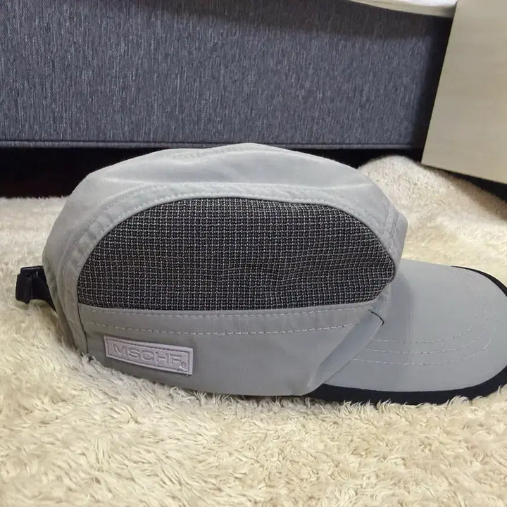 [BUNJANG] Mischief Rhombus Running Cap / 미스치프 롬버스 러닝 캡 카키 그레이