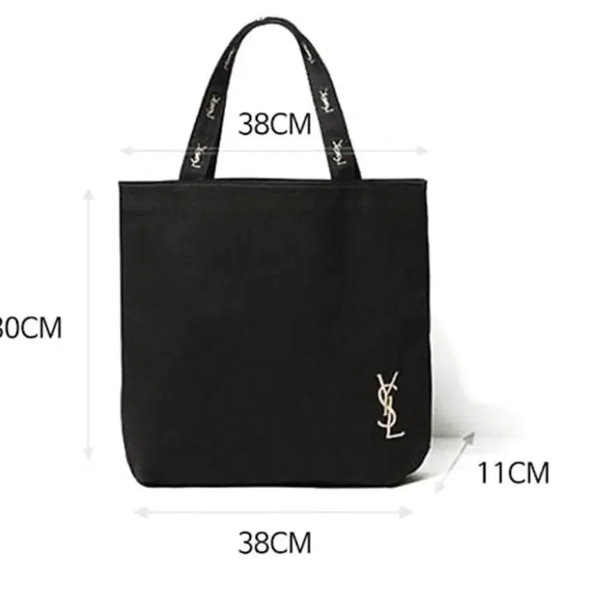 [BUNJANG] Saint Laurent Canvas Eco Bag Pink Lining / 입생로랑 캔버스 에코백 핑크안감 새제품