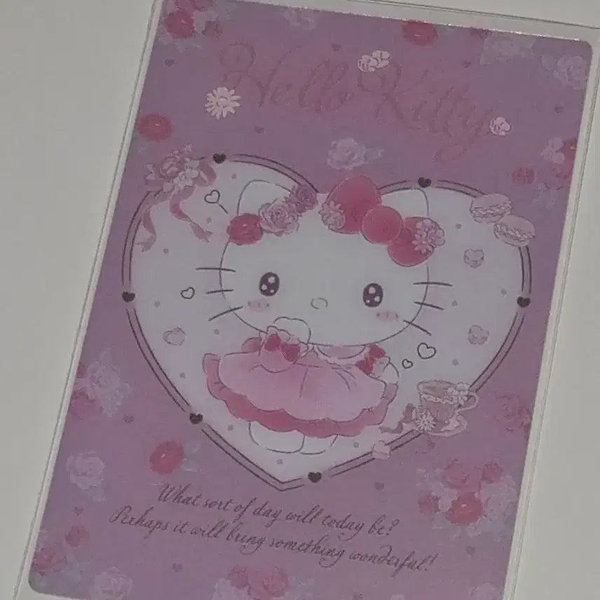 [BUNJANG] Sanrio Hello Kitty Wafer Card - Series 11 / 산리오 웨하스 카드 11탄 헬로키티