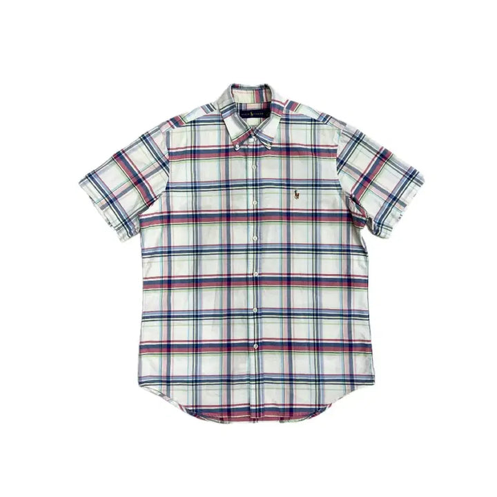 [SOLD OUT] 폴로 랄프로렌 체크 반팔 셔츠 m 실측 100 L 정도