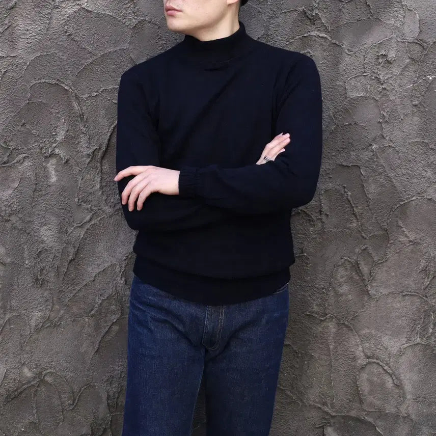 [BUNJANG] Anatomica USN Mock Neck Sweater / (100-105) 아나토미카 USN 모크넥 44-46