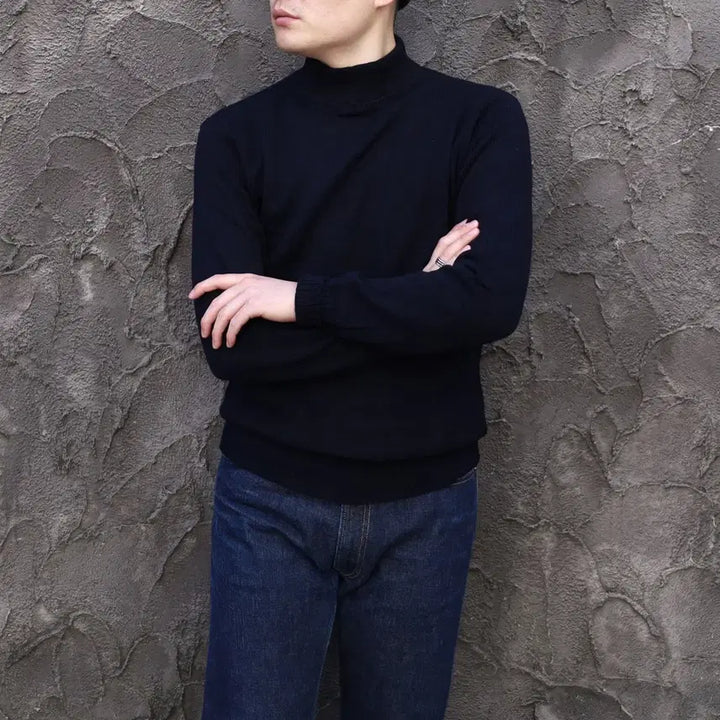 [BUNJANG] Anatomica USN Mock Neck Sweater / (100-105) 아나토미카 USN 모크넥 44-46