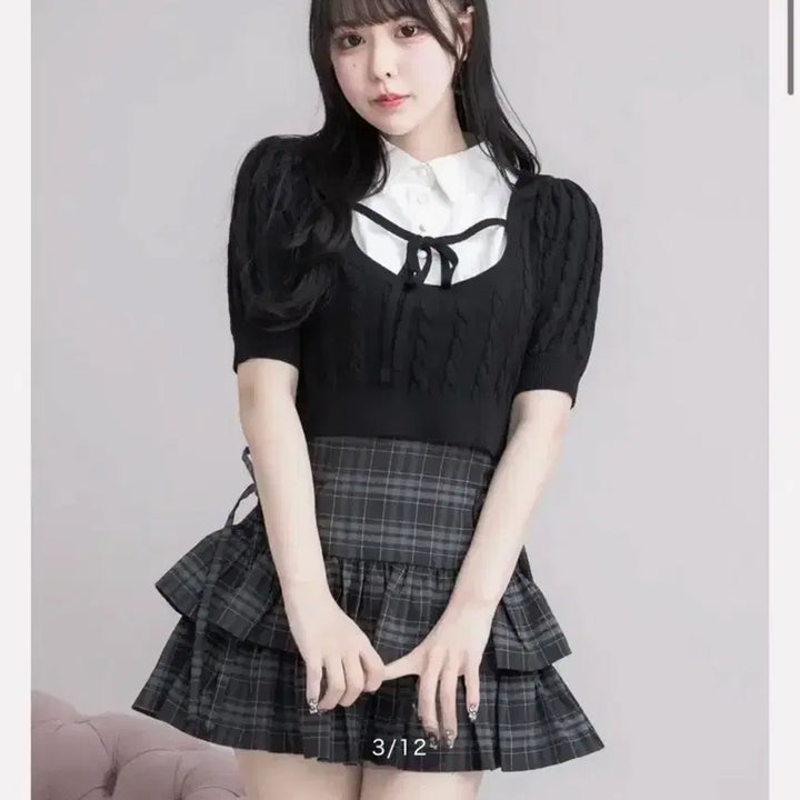 [SOLD OUT] [pium]피움 니트반팔
