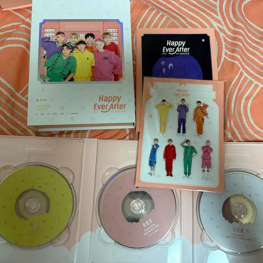 [BUNJANG] BTS 4th Muster DVD + Blu-ray Bundle Set / 방탄소년단 4th 머스터 DVD+블루레이 일괄양도