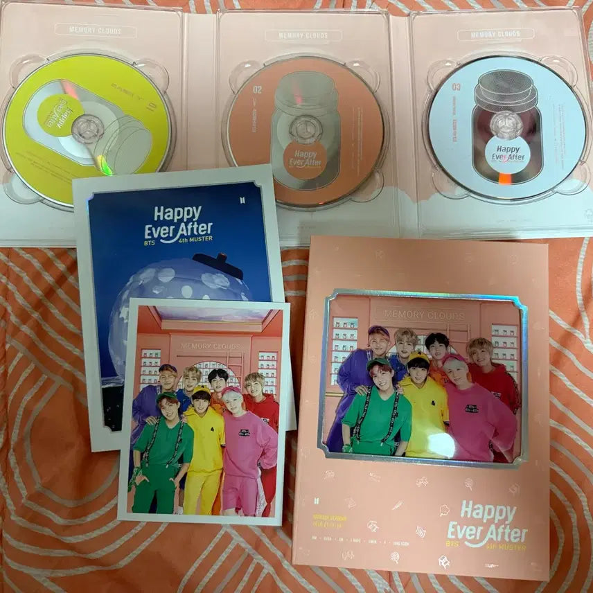 [BUNJANG] BTS 4th Muster DVD + Blu-ray Bundle Set / 방탄소년단 4th 머스터 DVD+블루레이 일괄양도