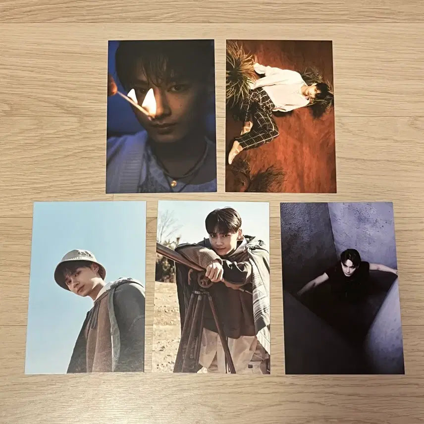 [BUNJANG] Seventeen Jun - Moon Junhui - FTS Album Postcard Bundle / 세븐틴 준 문준휘 엽서 페더썬 앨범 구성품 양도